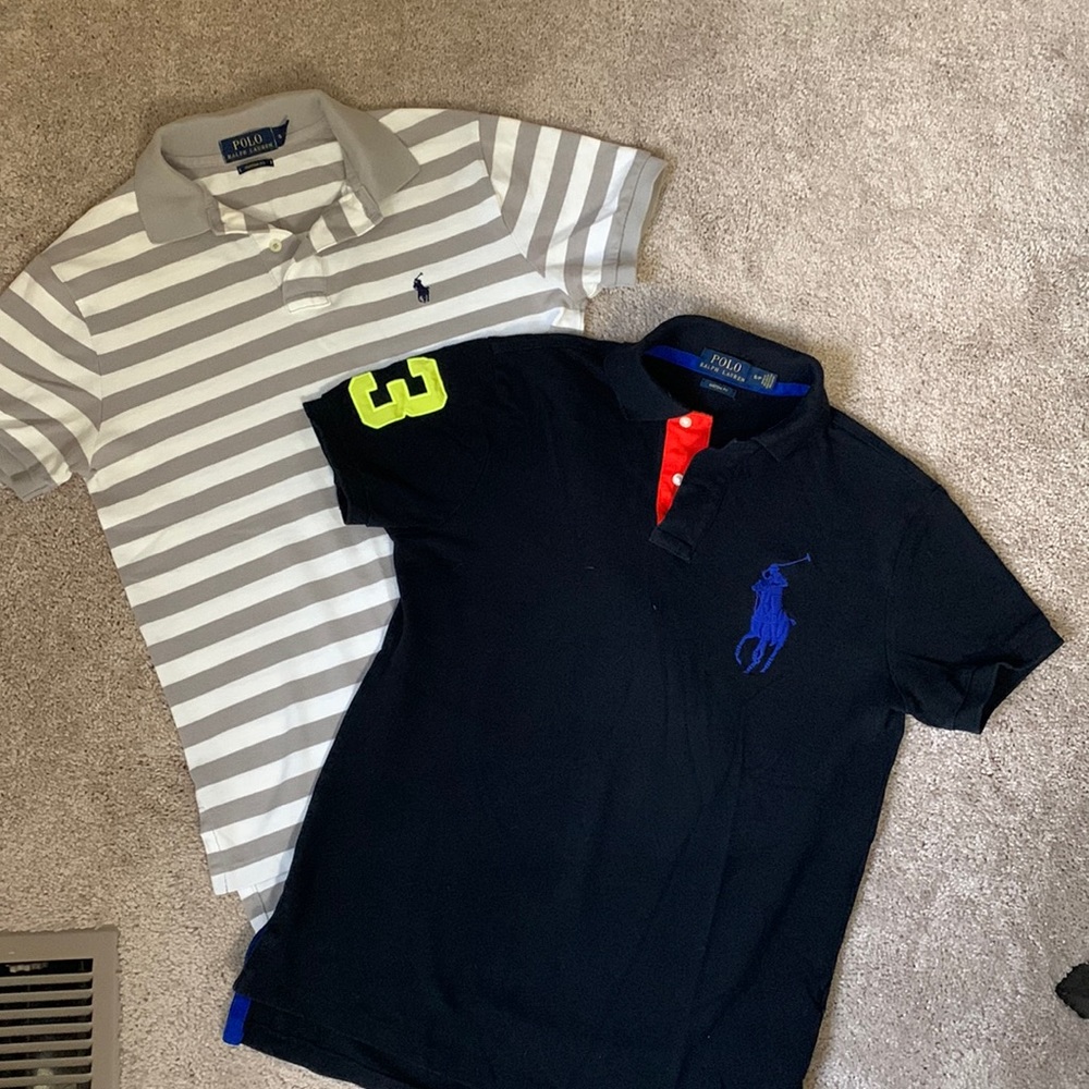 Set of 2 Mens RALPH Lauren polo tshirts